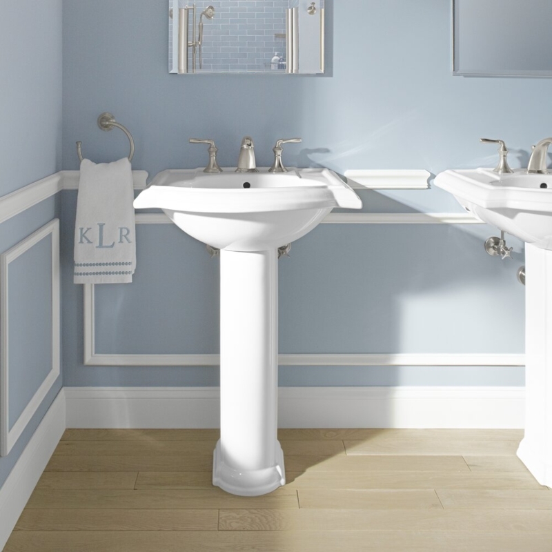 Vintage-Inspired Pedestal Sink