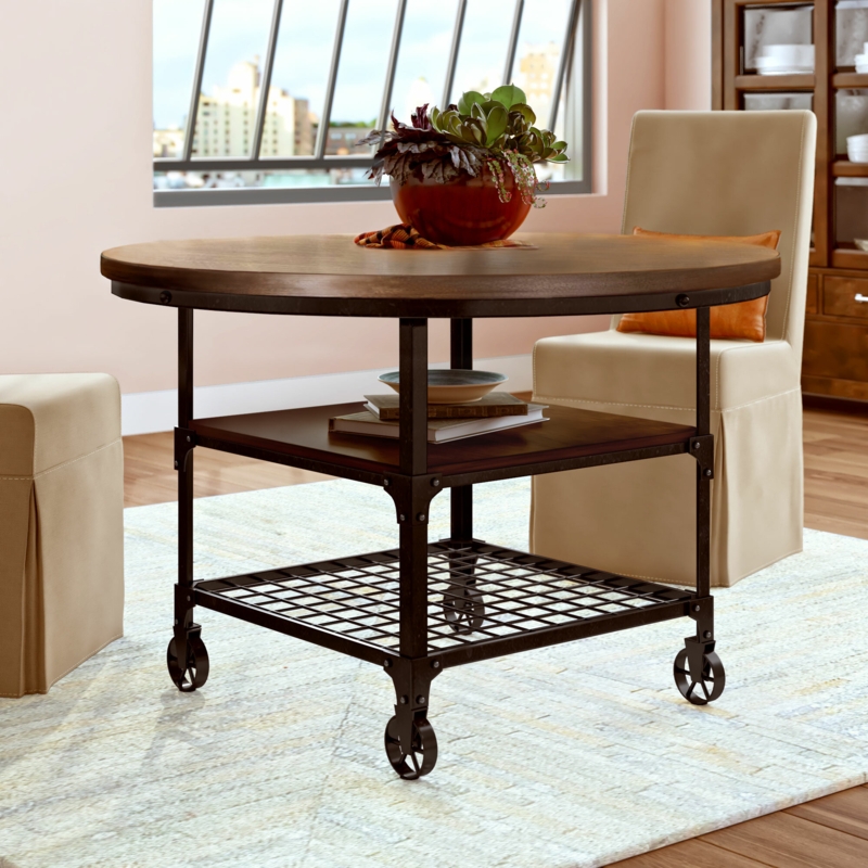 Mid-Century Modern Coffee Table with Drawers
