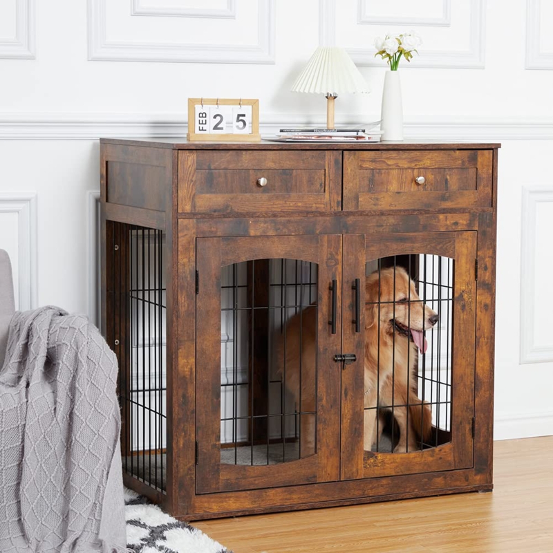 Scandinavian Coffee Table with Storage Shelf