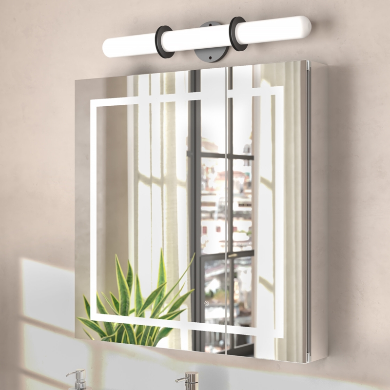 Professional-Quality Medicine Cabinet with LED Lighting