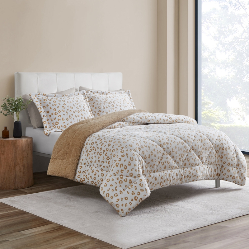 3-Piece Soft Plush Comforter Set