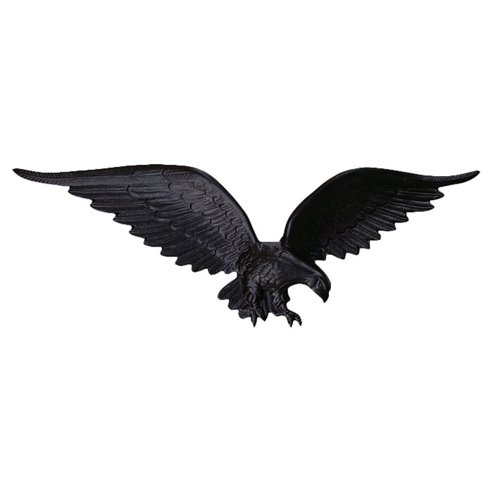 Eagle Wall Décor with Colorful Badges