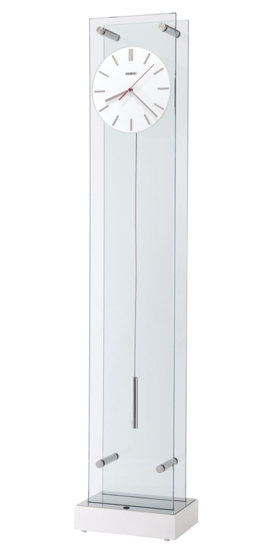 Pendulum Grandfather Clock with Tempered Glass