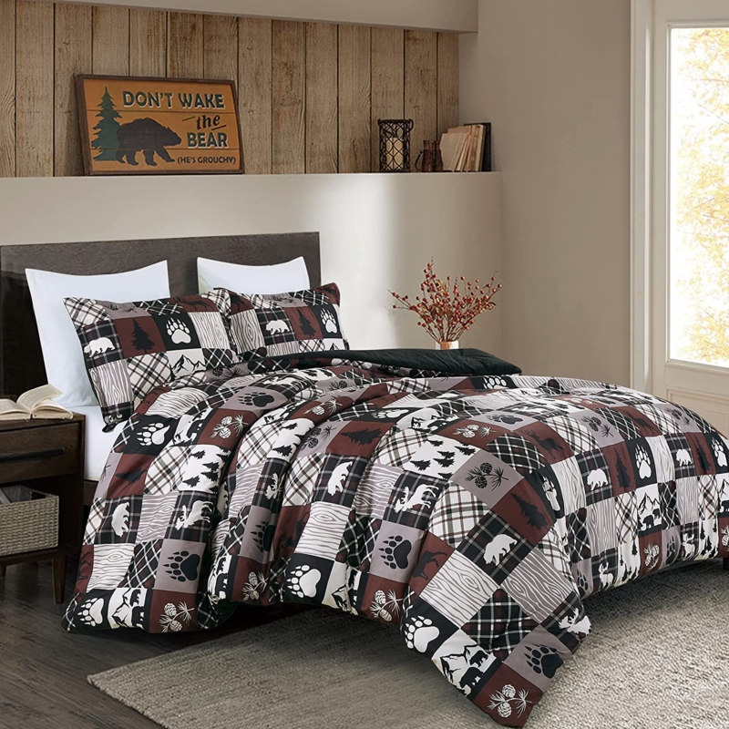 Southwestern Lodge Inspired Comforter Set
