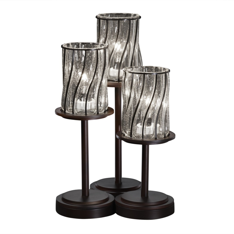 Adjustable Floor Lamp with Built-in Shelf