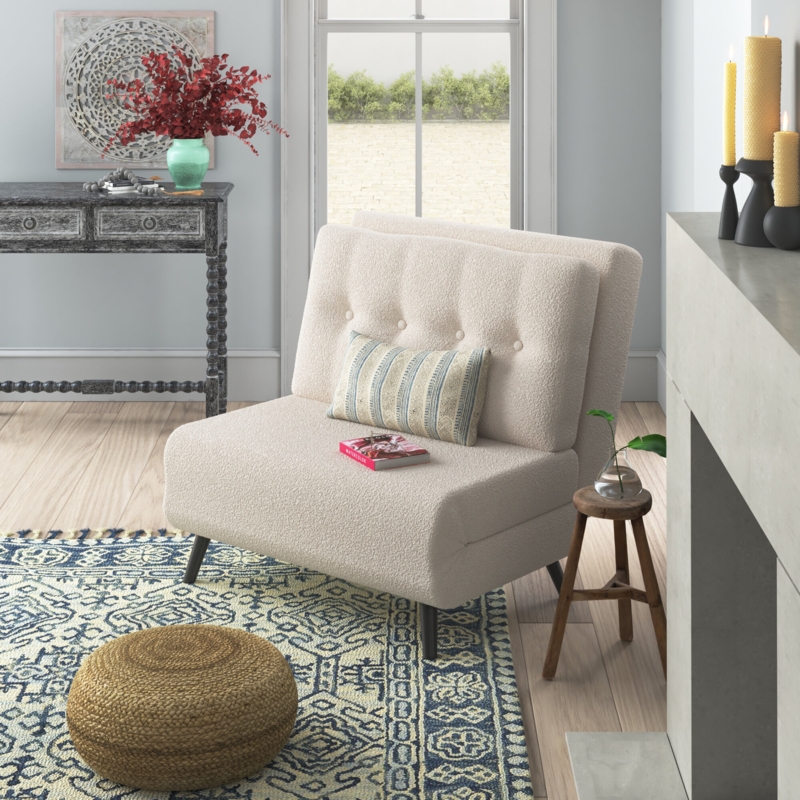 Chair and Chaise Lounge All-In-One