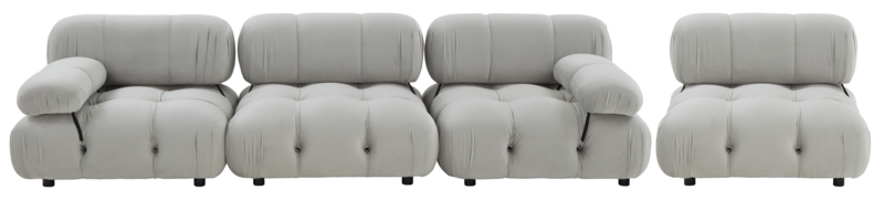 Plush Upholstered Accent Chair Set