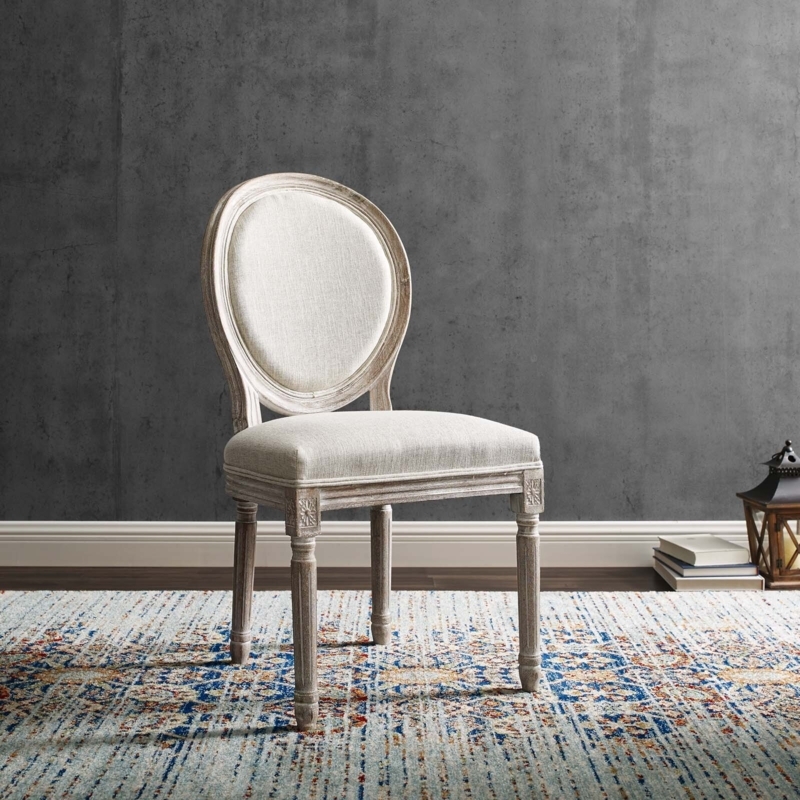 Vintage French-Inspired Dining Side Chair