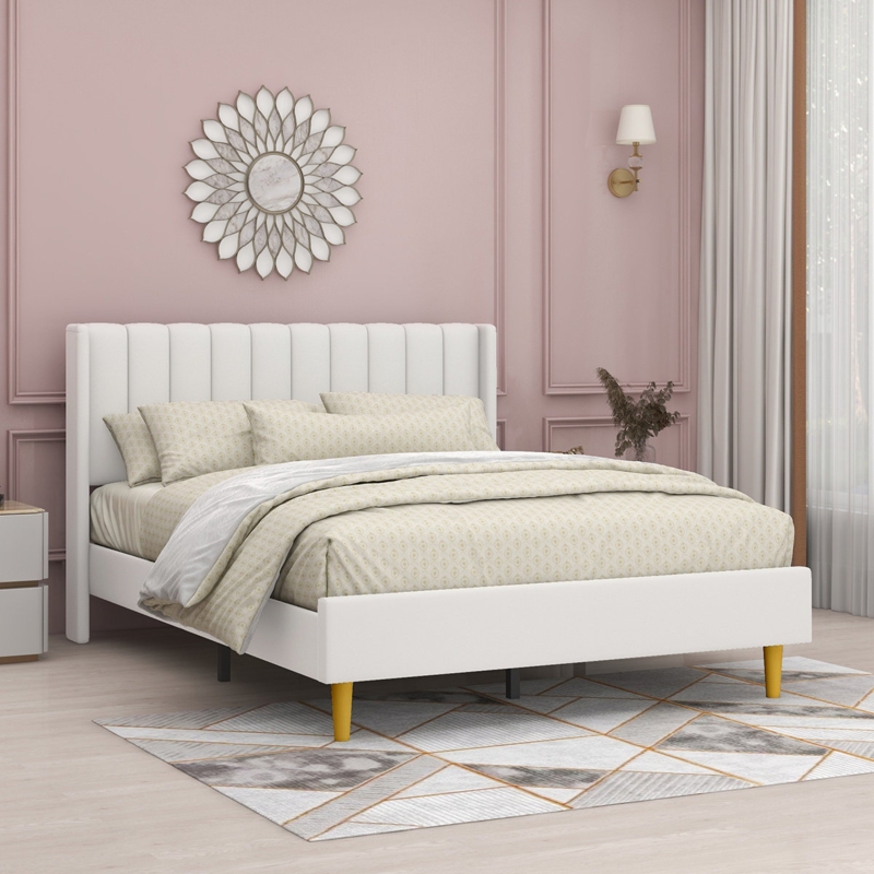 Sleek Bed-in-a-Box with Stylish Support