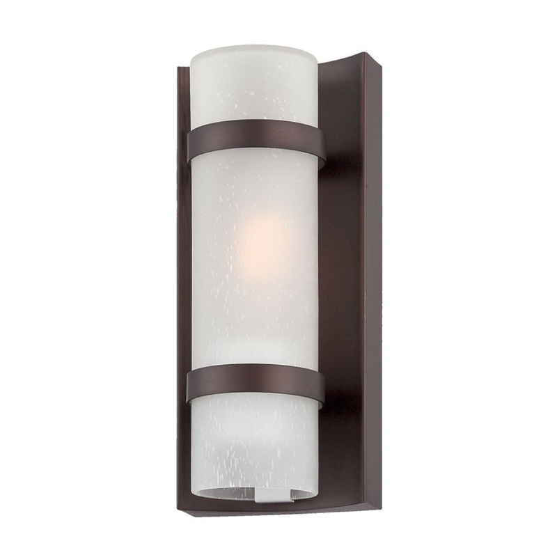 Bronze Tapered Goblet Wall Light
