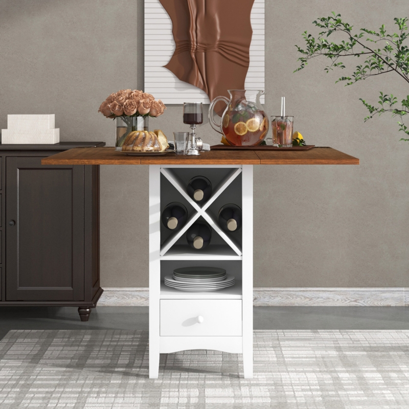 Dining Table with Built-in Storage