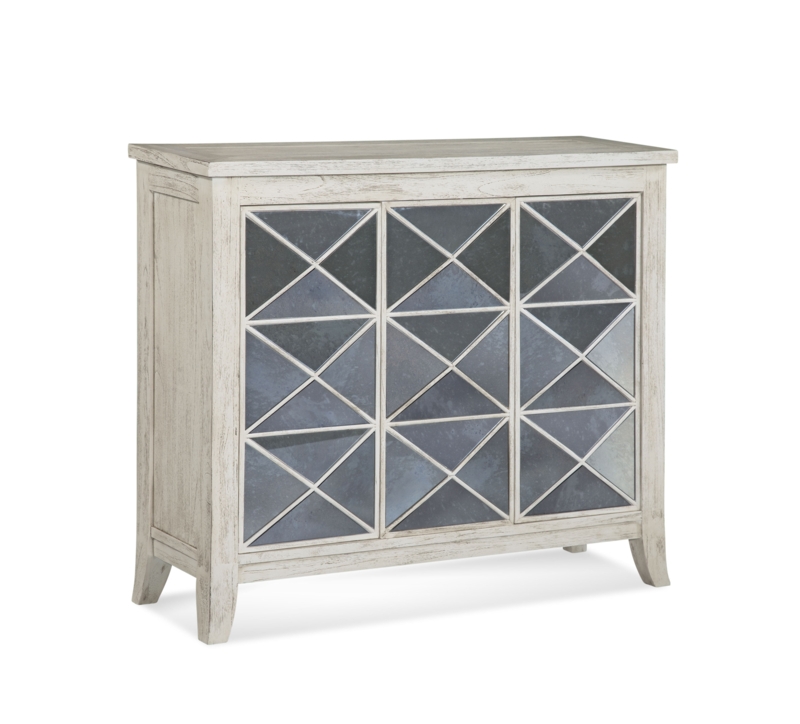 Distressed Whitewashed Cedar Chest