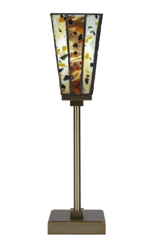 Faria Accent Table Lamp with Art Glass