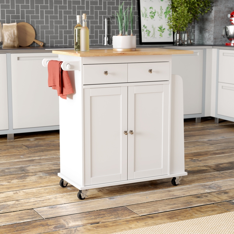Charming Kitchen Cart with Storage