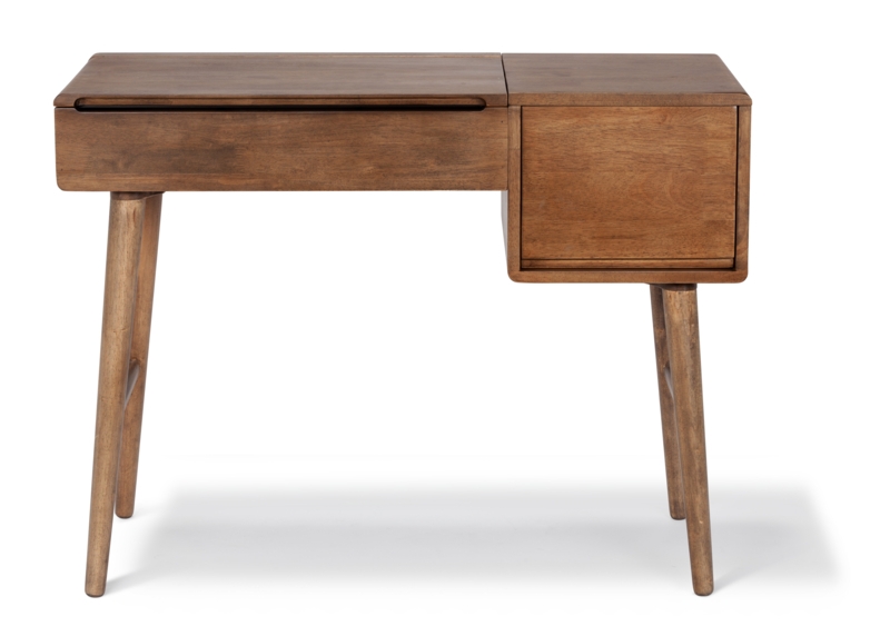 Sophisticated Rubberwood Vanity Desk
