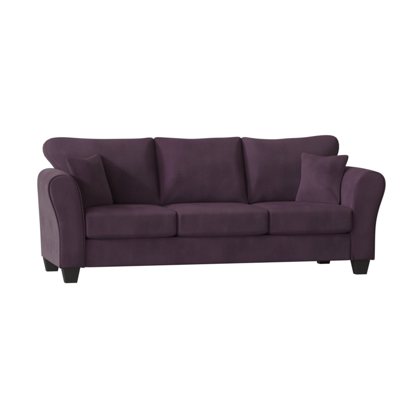 Traditional Fabric Upholstered Sofa