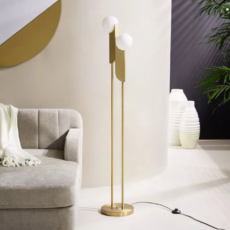 Minimalist Globe Floor Lamp
