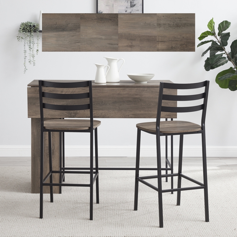 Drop-Leaf Storage Kitchen Set