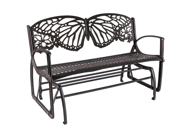 Painted Sky Design Glider Bench
