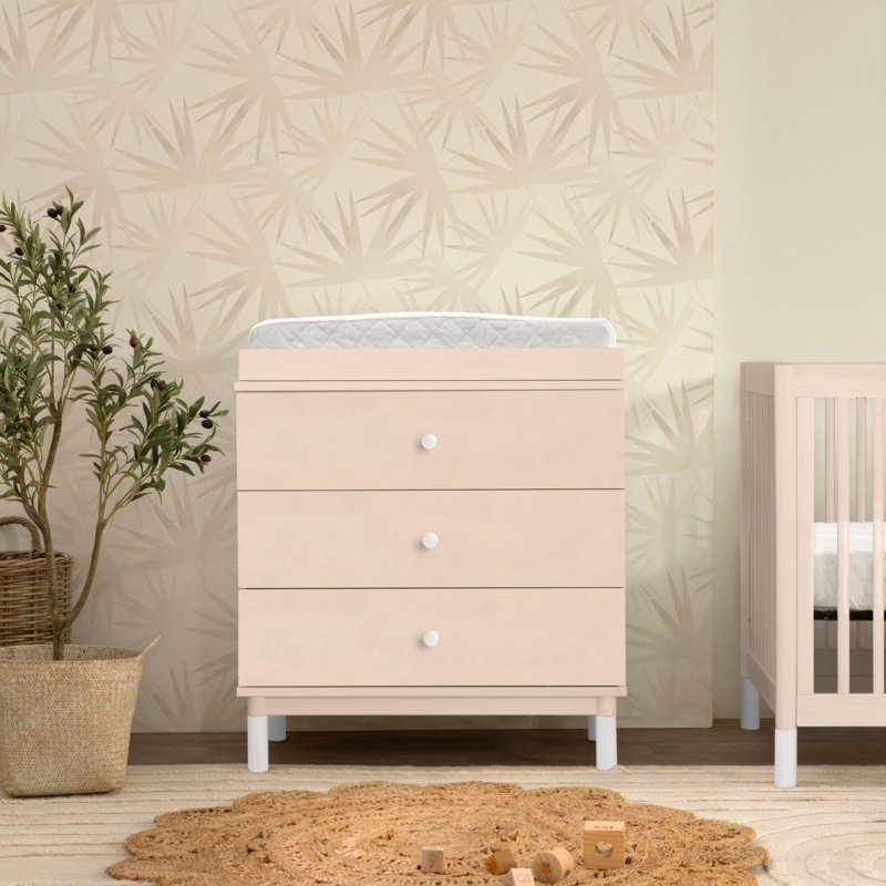 Playful 3-Drawer Nursery Dresser
