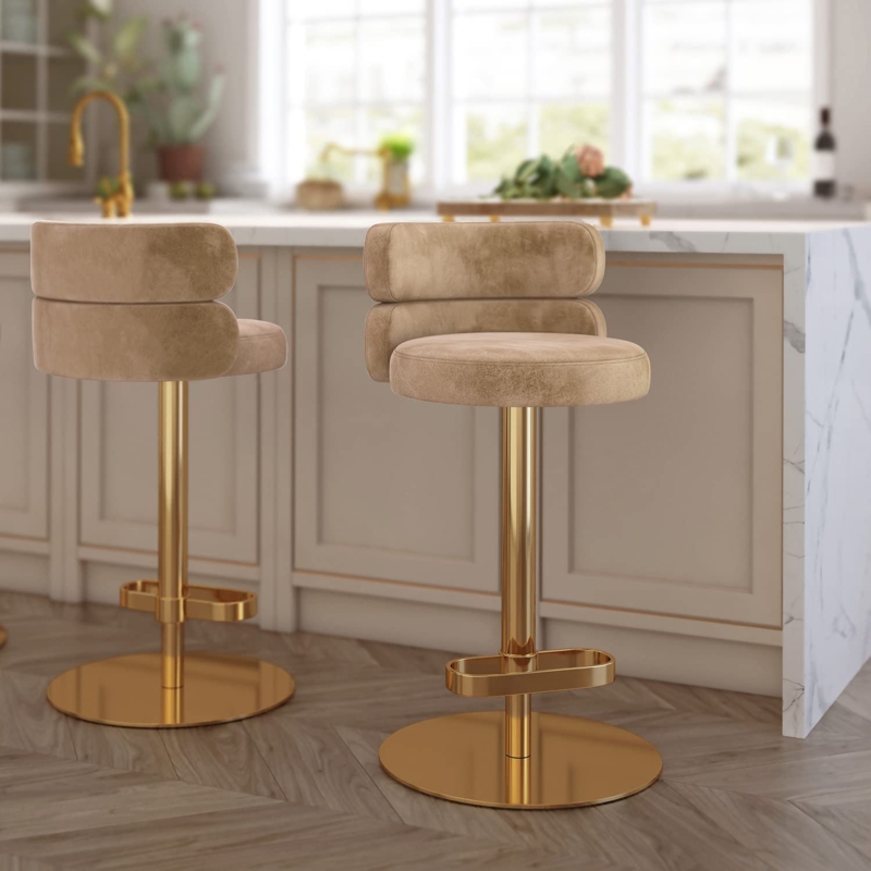 Chic Modern Adjustable Height Stool