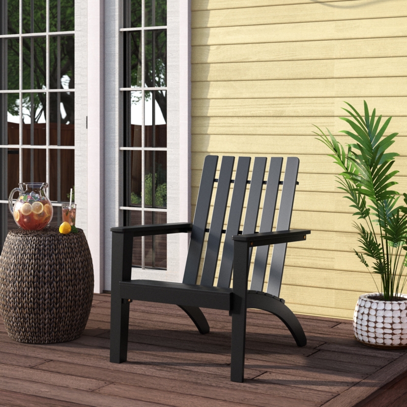 Coastal Acacia Wood Patio Chair