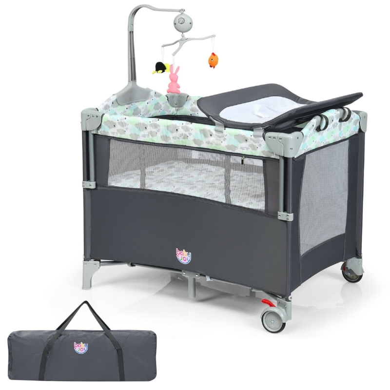 5-in-1 Multifunctional Baby Playpen