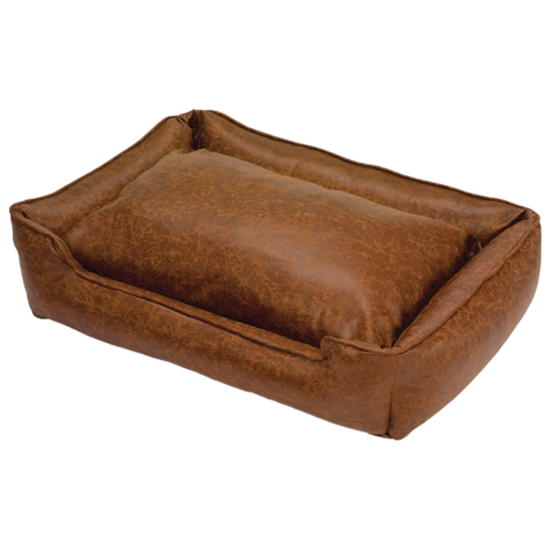 Sofa-Style Lounge Bed with Overstuffed Pillows