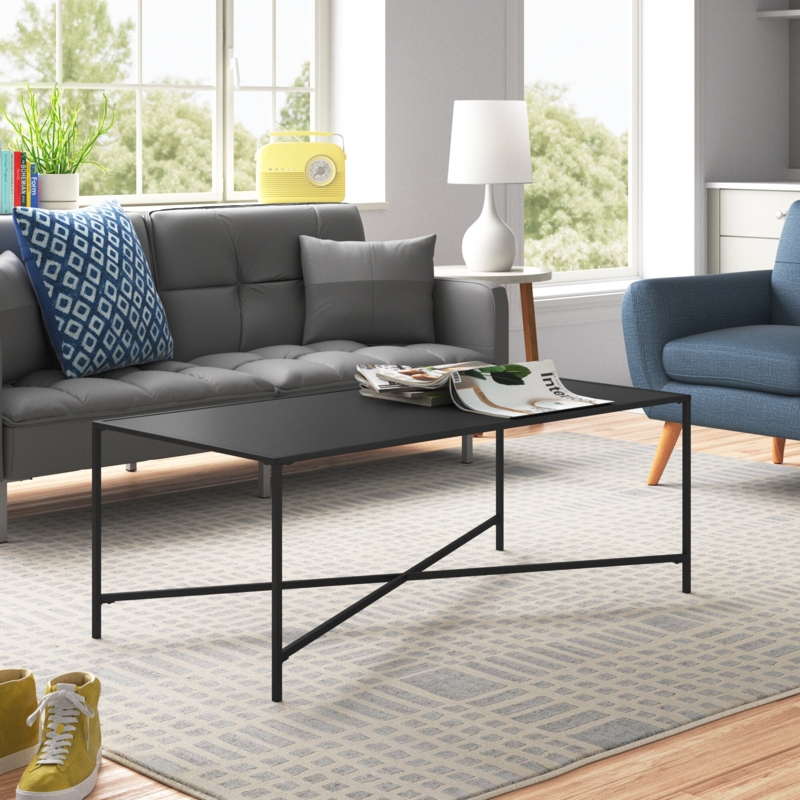Industrial Rectangular Coffee Table