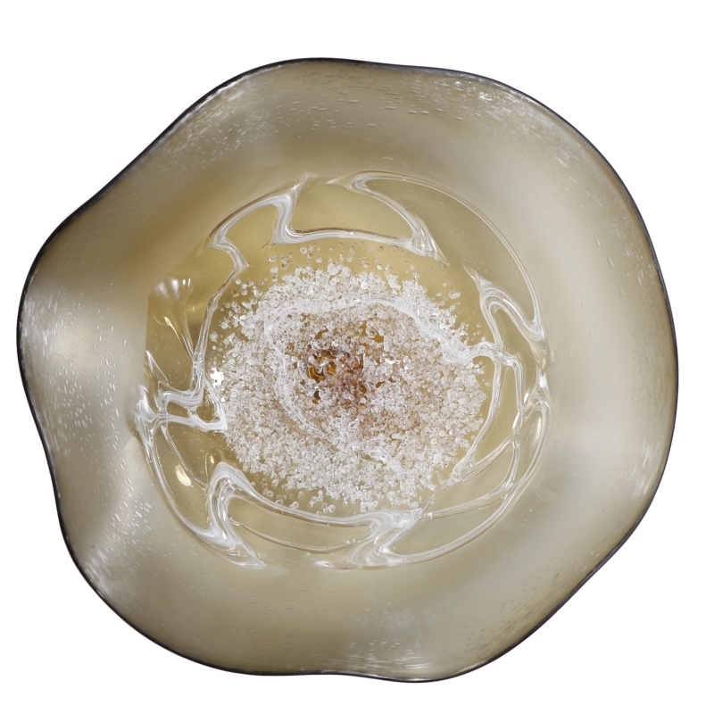 Ornate Textured Large Wall Plate Décor