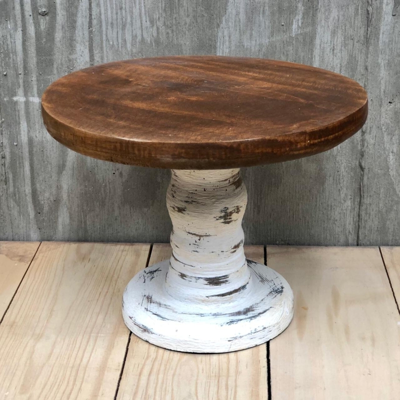 Vintage Cake Holder with Decorative Options