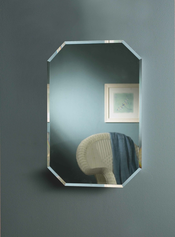 Octagonal Beveled Edge Mirror