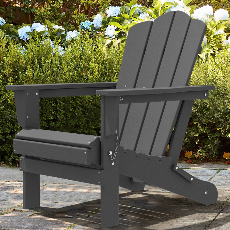 Folding Adirondack Chair in Multiple Colors