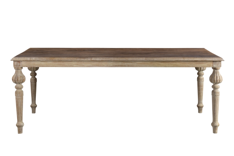 Handcrafted Mango Wood Dining Table