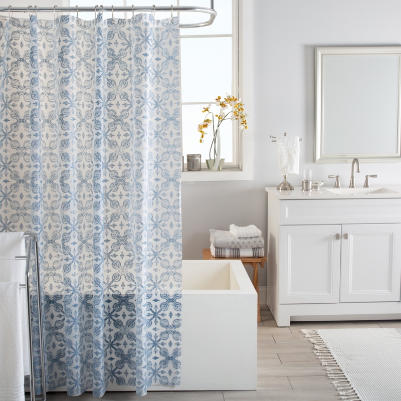 Sheer Shower Curtain