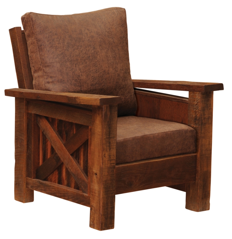 Circle-Sawn Oak Reclaimed Barn Wood Furniture