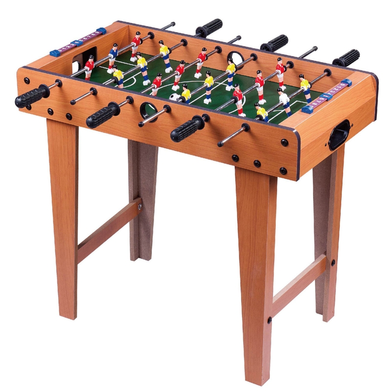 Wood Foosball Table on Legs for Kids