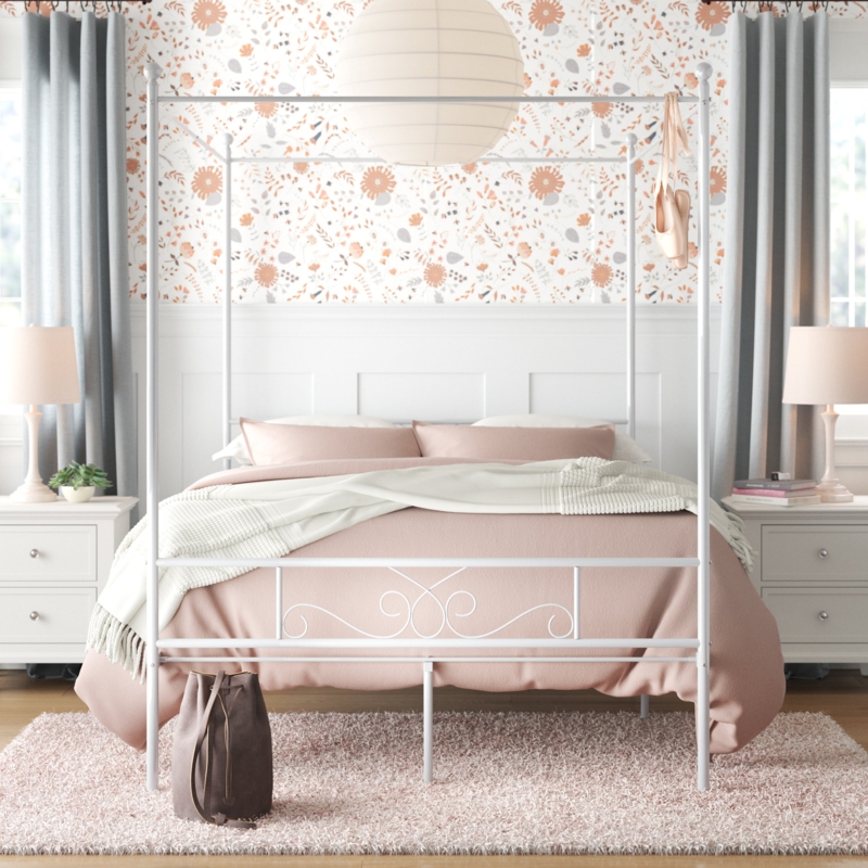 Canopy Bed with French Country Charm