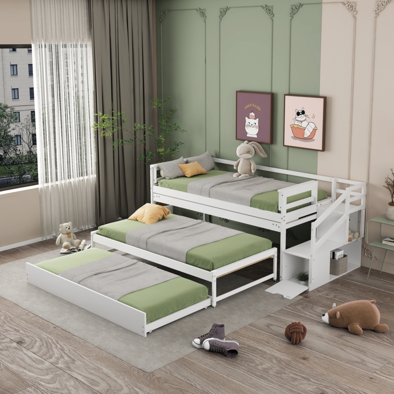 Triple Trundle Bed