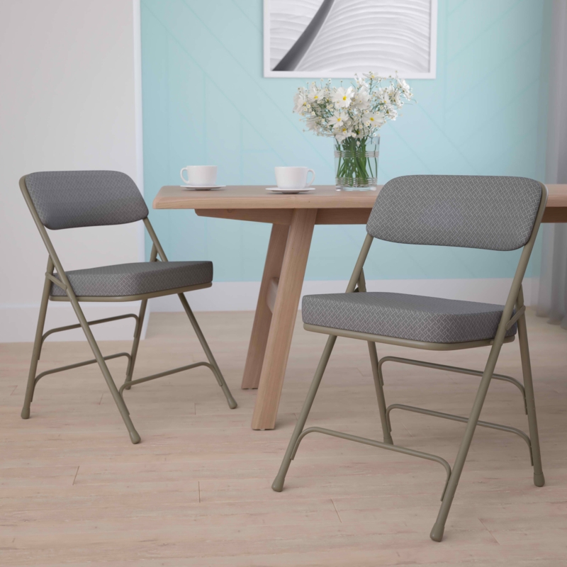 Ultra-Comfortable Padded Folding Chair