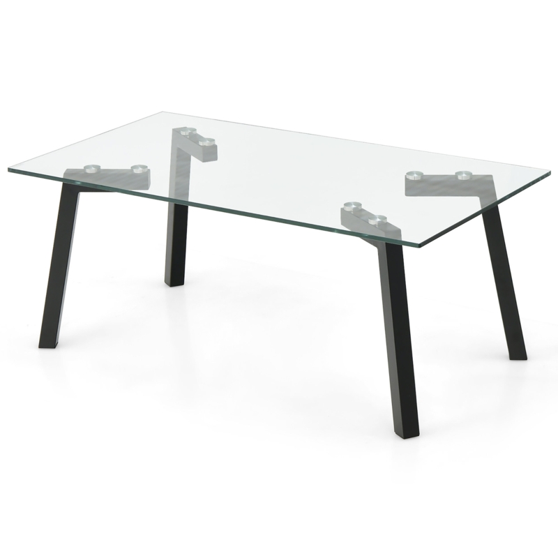 Minimalist Glass Coffee Table