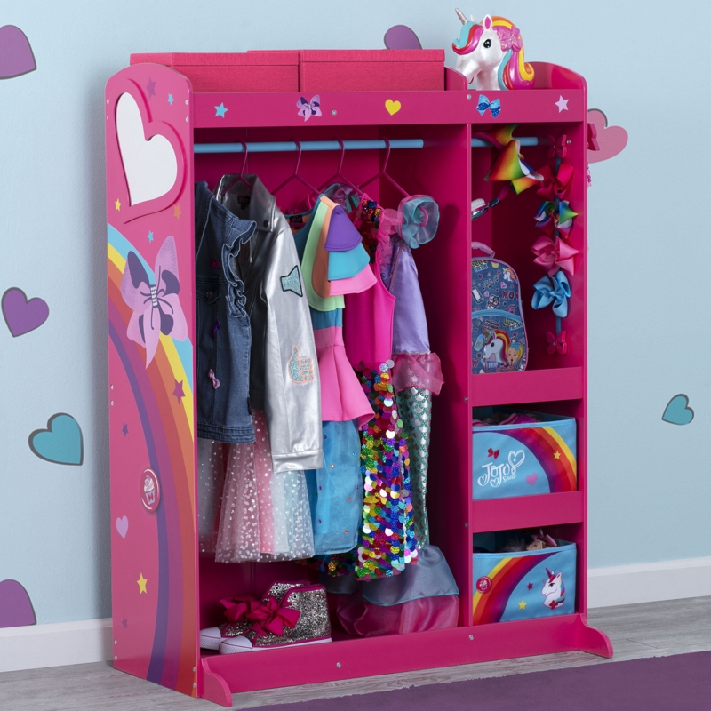 Playroom Wardrobe Storage with Unicorn Design