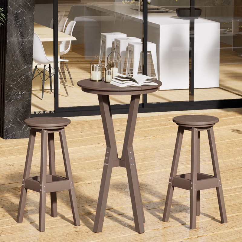 Bar Table and Stools Set