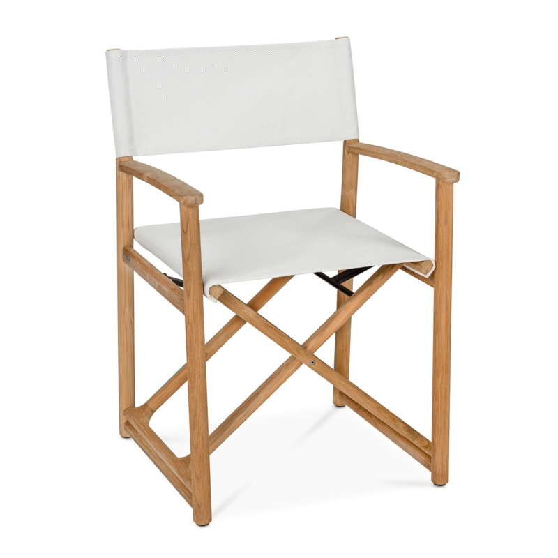 Director's Chair with Sling Seat and Back in Winter
