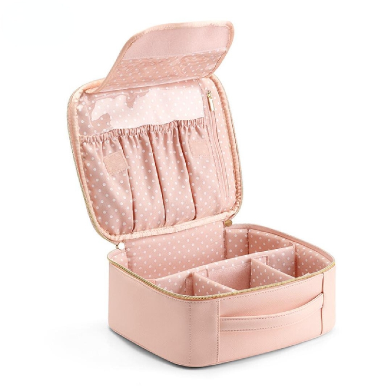 Multi-Pocket Travel Toiletry Storage