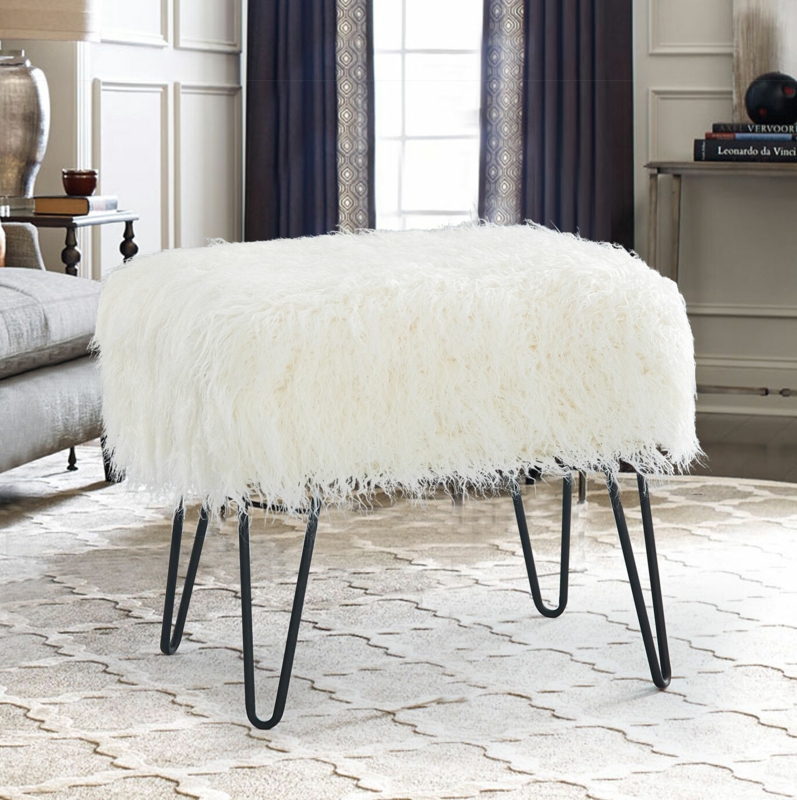 Modern Fur Throw with Traditional Twist