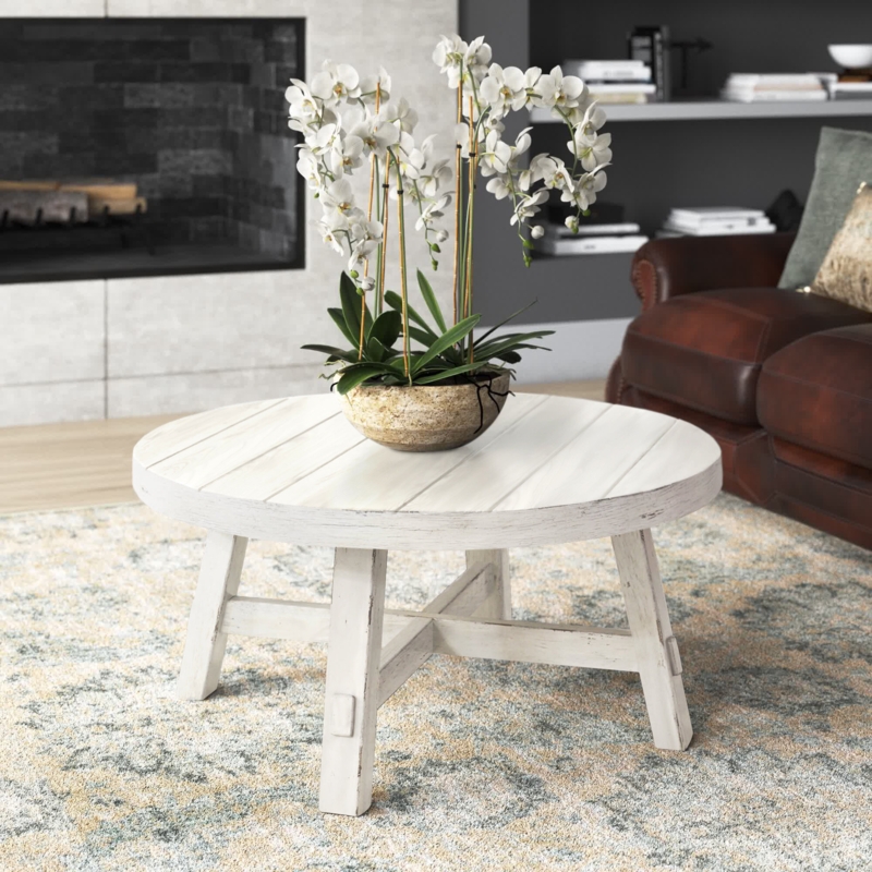 Splay Leg Round Cocktail Table