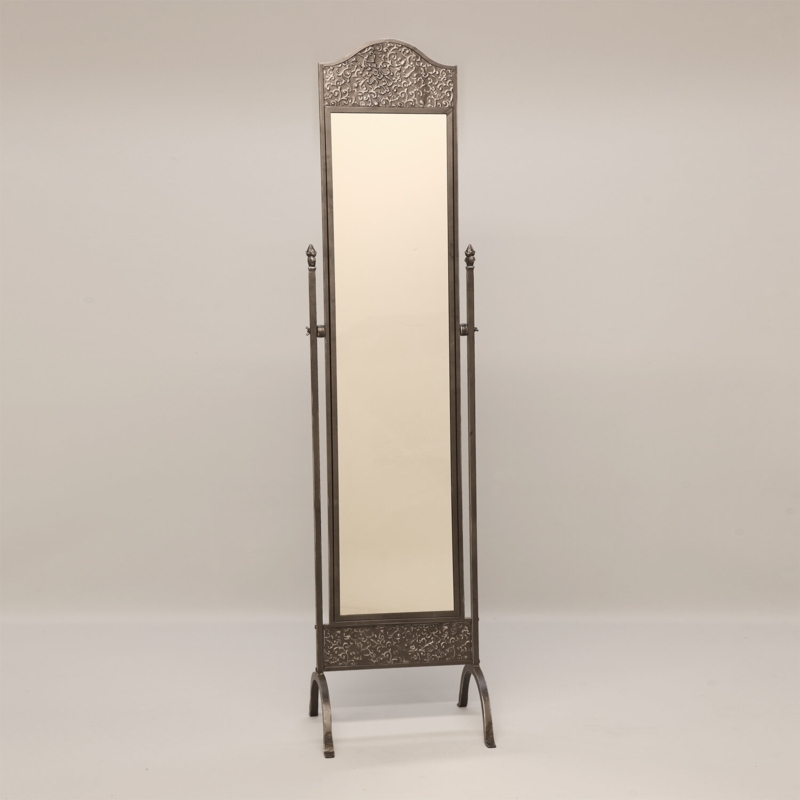 Freestanding Metal Cheval Mirror