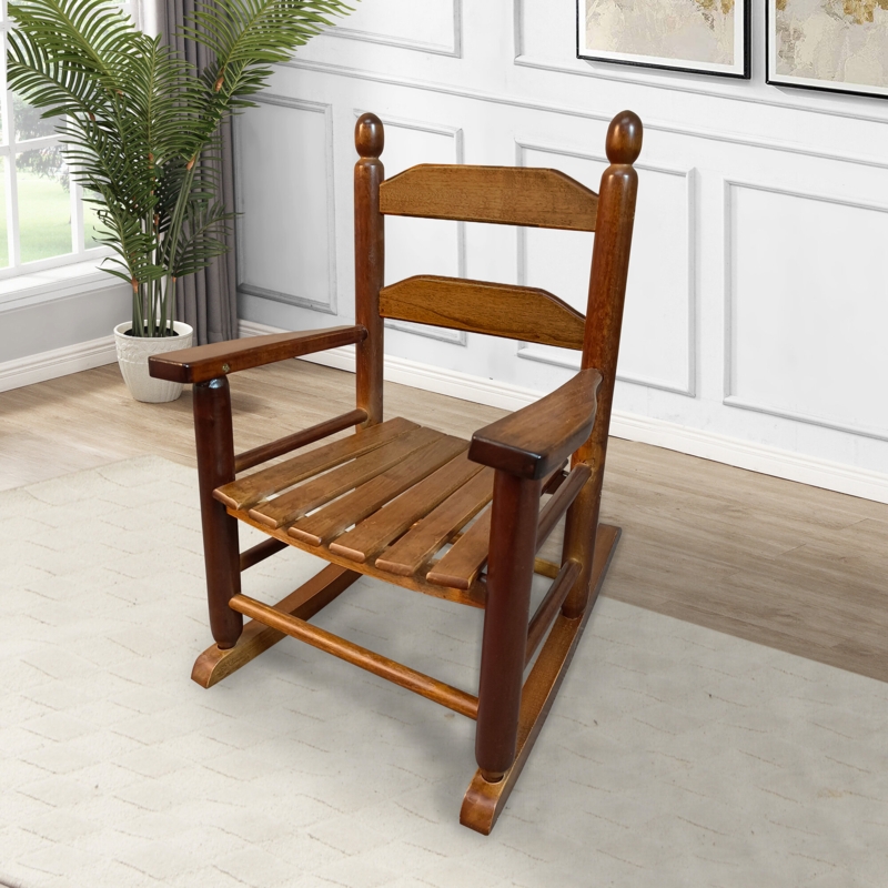 Kids Hardwood Porch Rocking Chair