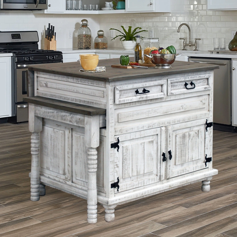Breakfast Bar With Storage